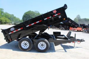Dump trailer 7x12 8000Lb GRWR